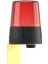Ø110 Ikaz Lamba Xenon Çakar Buzzer L Montaj Ms 888 Kırmızı 220VAC 1