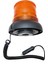 Ø110 Xenon Mıknatıslı Çakmak Fiş Lamba Ms 609 Turuncu 12VDC 1
