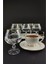 Bohemia Kristal 6'lı Kahve Yanı Su Bardağı Gold – 01 0250 2