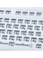 98KEYS Sıcak Takas Mekanik Klavye Kiti Etkisi/ 3/5 Pın Şeffaf Beyaz 5