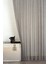 Çizgili Tül Füme 1-2 Seyrek Pile 100X260 1