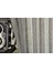 Çizgili Tül Füme 1-2 Seyrek Pile 150X260 3