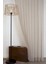 Çizgili Tül Açık Kahve 1-2 Seyrek Pile 150X260 1