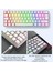 Kablolu 62KEYS Mekanik Oyun Klavyesi 18 Renk Oyun Masaüstü Pc Anahtarı 4