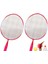 Badminton Raketleri Çocuk Susutlecocks Raket Pembesi 2