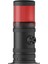 Ø70 1 Kat Işıklı Kolon Multi LED Buzzer Taban Montaj Ms 434 Kırmızı 220VAC 1