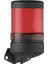 Ø70 1 Kat Işıklı Kolon Xenon Çakar Duvar Montaj Ms 86002 Kırmızı 12VDC 1
