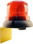 Ø90 Ikaz Lamba Xenon Çakar Buzzer L Montaj Ms 708 Kırmızı 12VDC 1