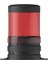 Ø70 1 Kat Işıklı Kolon Xenon Çakar Taban Montaj Ms 83002 Kırmızı 220VAC 1