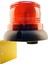 Ø110 Ikaz Lamba Döner Buzzer L Montaj Ms 616 Kırmızı 24VDC 1