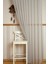 Keten Tül Mavi 1-3 Sık Pile 400X260 Cm 1