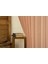 Kırçıllı Keten Tül Mercan Rengi 1-2 Seyrek Pile 350X260 2