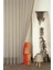 Kırçıllı Keten Tül Gri 1-2 Seyrek Pile 100X260 1