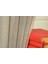 Kırçıllı Keten Tül Gri 1-2 Seyrek Pile 100X260 3