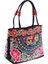 Nakış Seyahat Omuz Çantası Çift Yüzlü Çiçek El Yapımı Çanta 31X51CM E-Multicolor5 1