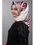 Desenli Twill Eşarp 1005P - Renk-09-86 1