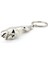 Jaguar Leopar Şeklinde Parlak Metal Anahtarlık KC027 2