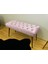 Ardil Pembe Puf Bench Ceviz Ayak 3
