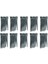 Cırt Kelepçe 2.5x100 mm Siyah 10 Paket 1000 Adet Kablo Bağı 2.5x10 Cm 1