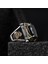 925 Ayar Gümüş Yüzük Oval Zirkon ve Topaz Taşı Kristal Kesim Kubbe 2