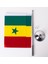 Senegal 2li Masa Bayrağı Saten Kumaş Dijital Baskı 15x22,5 cm 5