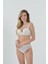 4352 Kadın Ekru Dantelli Süngerli Sütyen 1