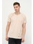 Erkek Düğmeli Yırtık Detaylı Kısa Kollu Basic T-Shirt 2