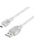 16731 USB 2.0 Şeffaf USB Am/mini 5 Pin Kablo 5 Metre 1