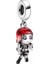 The Avengers Black Widow Sallantılı Charm 1