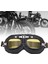 2x Motosiklet Gözlükleri Vintage Tarzı Açık Gözlük Scooter Atv Sarı ve Renkli (Yurt Dışından) 5