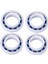4pcs C60 C-60 Rulo Yatağı 180280 Havuz Temizleyici (Yurt Dışından) 1
