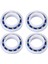4pcs C60 C-60 Rulo Yatağı 180280 Havuz Temizleyici (Yurt Dışından) 2