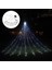 String Lights Solar 350 LED Lamba Yağmur Dizesi Parti Düğün Avlusu Beyaz (Yurt Dışından) 4