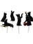 6pcs Stakes Glow Bahçe Arka Bahçesi Minyatür Süs Kolay Ekleme (Yurt Dışından) 1