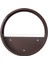 Modern Bitki Pot Tutucu Duvar Asma Ekici Sepet Çiçek Vazo Dekorasyonu 20CM_BROWN (Yurt Dışından) 1