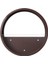 Modern Bitki Pot Tutucu Duvar Asma Ekici Sepet Çiçek Vazo Dekorasyonu 20CM_BROWN (Yurt Dışından) 2