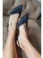 036 3110 Topukla Kadın Saten Stiletto Ayakkabı 2
