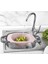 Buffer® Pratik Plastık Kanatlı Mutfak Lavabo Yıkama Kurutma Süzgeç Aparat 1
