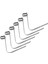 6x 8mm Paslanmaz Çelik Yay Klipsi 1