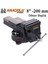 Büyük Boy 200MM 8" 360" Dönerli Taban Dövme Çelik Sabit Tezgah Masa Mengenesi 1