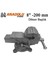 Büyük Boy 200MM 8" 360" Dönerli Taban Dövme Çelik Sabit Tezgah Masa Mengenesi 4