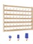 Asma 54 Iplik Tutucusu Çok Spool Dikiş Iplik Organizatör Aracı 54 Makara, 41.4X31.5X5CM (Yurt Dışından) 3