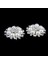 5 Adet 30MM Kristal Rhinestone Sızdırmalar Düğmeleri Düz Beyaz (Yurt Dışından) 3