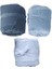 3pcs Fringe Şifon Ipek Şeridi 2 "x 5yd Gelin Buketleri İçin El Yapımı Blue Series 5m (Yurt Dışından) 1