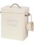 Çamaşır Tahıl Dispenser Pirinç Bin Deterjan Depolama Kutusu Beyaz 6.5l 23X18.2X15.7CM (Yurt Dışından) 2