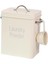 Çamaşır Tahıl Dispenser Pirinç Bin Deterjan Depolama Kutusu Beyaz 6.5l 23X18.2X15.7CM (Yurt Dışından) 4