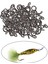 250PCS Hızlı Değişim Snap Fly Fishing Kiti Çelik Klipsler/kanca 5 Boyutlar (Yurt Dışından) 5