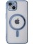 iPhone 13 Kılıf Magneticsafe Lazer Silikon - Sierra Blue 2