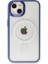 Apple iPhone 13 Kılıf Room Magneticsafe Silikon - Sierra Blue 2