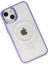 Apple iPhone 14 Plus Kılıf Room Magneticsafe Silikon - Lila 3